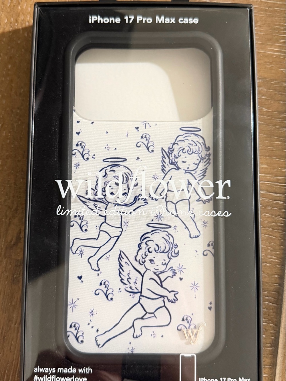 Wildflower Cherubs Case IPhone 17 Pro Max - Picture 1 of 2